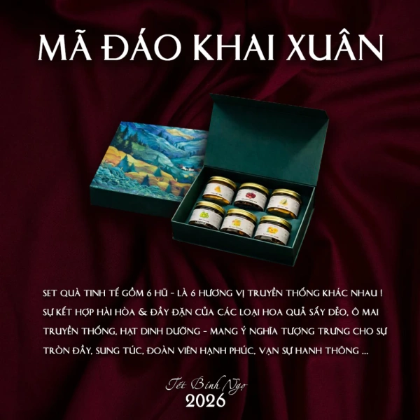 Mở hộp quà Tết ô mai và hoa quả sấy, bất ngờ nhận ra hạt dinh dưỡng chính là chìa khóa chăm sóc sức khỏe gia đình