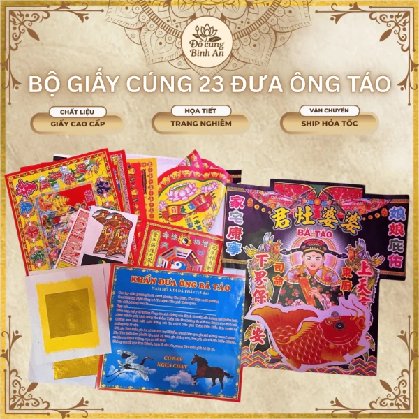 Một chi tiết quên trong bộ đồ cúng ngày 23 tháng Chạp có thể thay đổi cảm giác lễ hội của cả gia đình