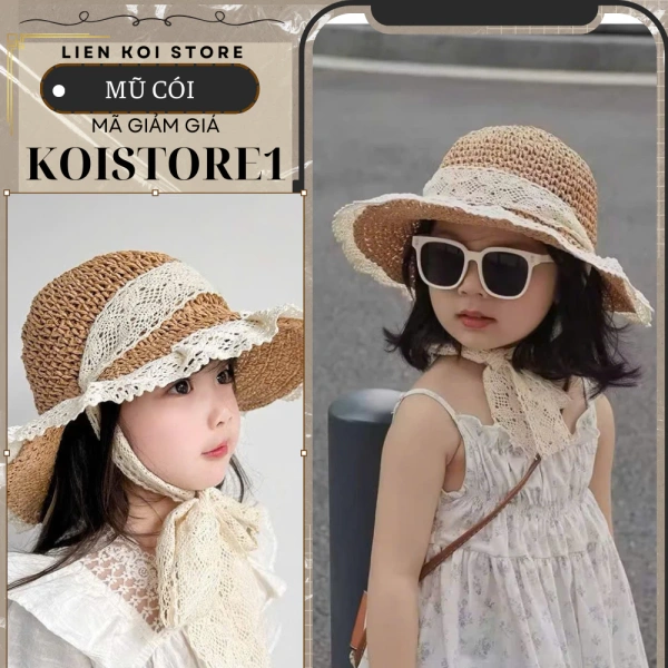Mũ ren nhẹ cho bé gái đi du lịch: cảm giác thoáng mát ban đầu, nhưng việc điều chỉnh kích thước lại gây bất ngờ.