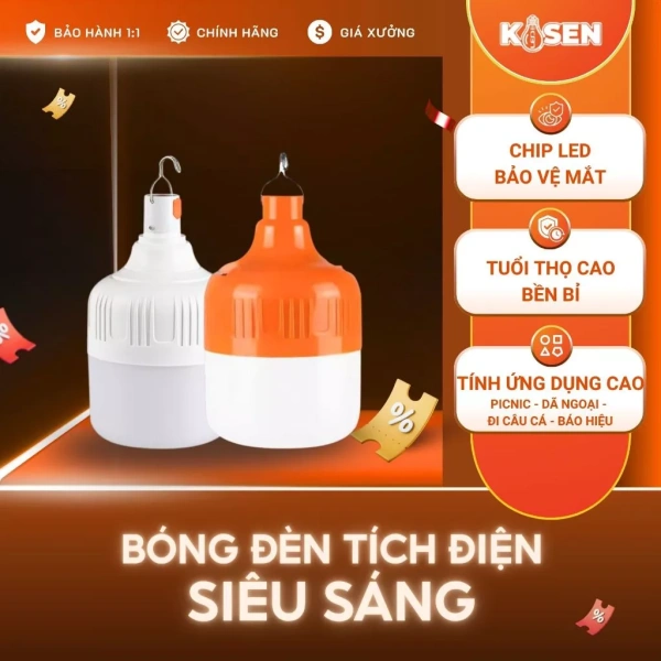 Mưa bão cúp điện kéo dài: tại sao chỉ một chiếc đèn LED sạc nhỏ gọn lại trở thành thiết bị cứu trợ không thể thiếu