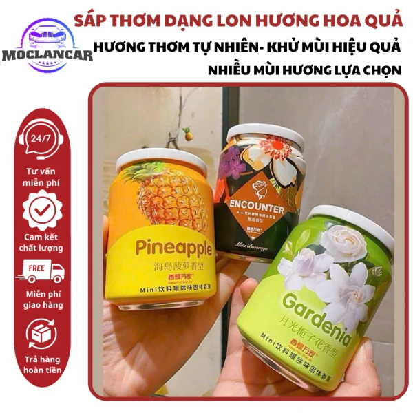 Mùi say xe giảm nhẹ ngay sau khi treo sáp thơm mini chiết xuất hoa quả – sự khác biệt mà không ai ngờ