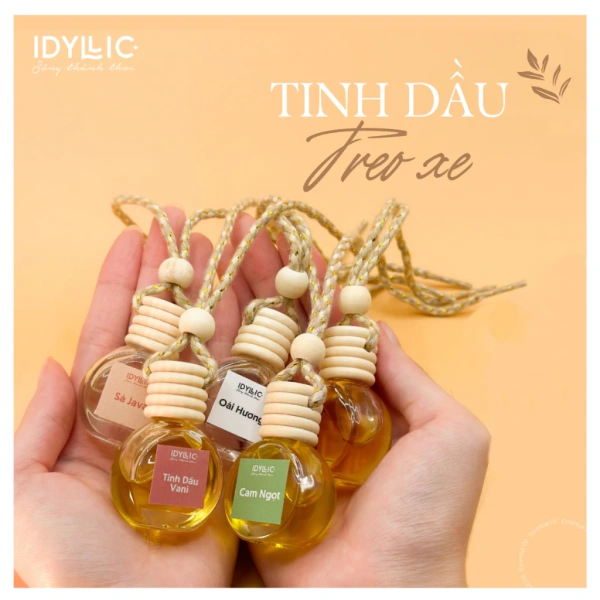 Mùi thơm kéo dài: Khi tinh dầu treo xe trở thành giải pháp cho tủ quần áo ẩm mốc