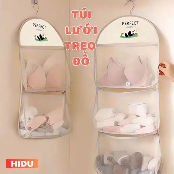 Ngỡ rằng túi lưới treo đồ lót sẽ tiết kiệm không gian, nhưng lại khiến một số món vải yêu thích biến mất một cách bí ẩn