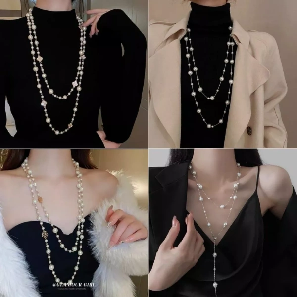 Nhẹ nhàng nhưng không vô hại: Khi dây chuyền ngọc trai nhân tạo nhiều lớp gây khó chịu cho áo sơ mi trong ngày làm việc