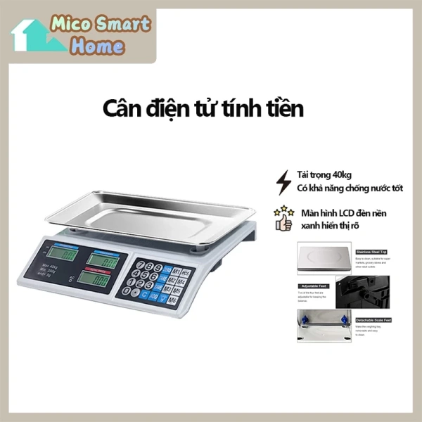 Những bất ngờ khi cân điện tử 40 kg với màn hình LED 2 mặt giúp tính phí vận chuyển chính xác hơn trong ngày bận rộn.