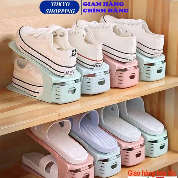 Những bất ngờ khi dùng kệ nhựa cất gọn giày dép trong căn hộ chật hẹp