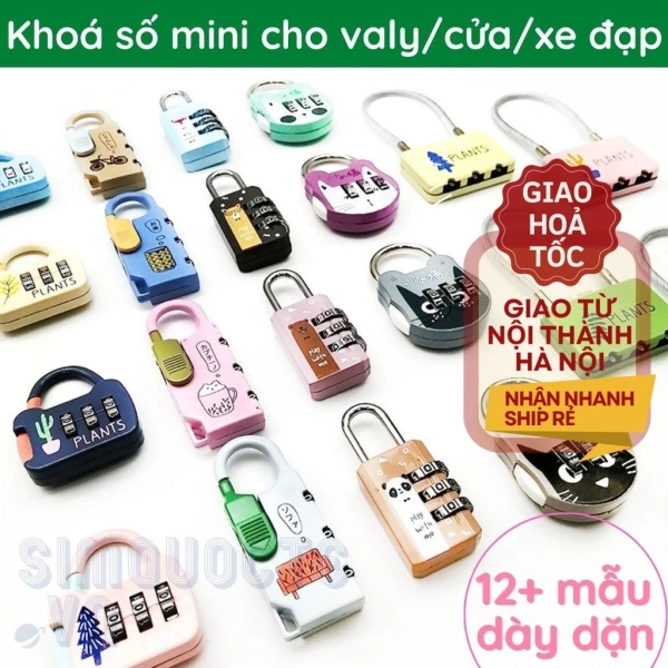 Những bất ngờ khi sử dụng khóa số mini cho vali trong hành trình dài