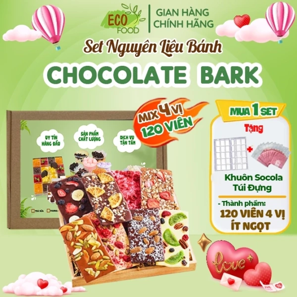 Những bất ngờ khi tự làm chocolate bark cho Valentine: hương vị hòa quyện nhưng độ bền vị lại ngắn hơn dự tính