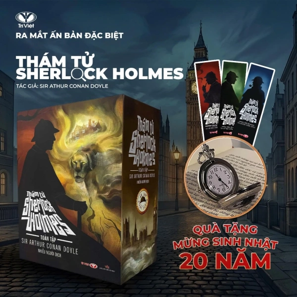 Những chi tiết bất ngờ chỉ hé lộ khi đọc trọn bộ truyện Sherlock Holmes, khiến người đọc nhìn lại cách suy luận của mình
