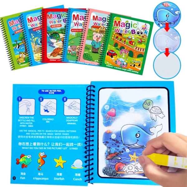 Những chi tiết bé thường bỏ qua khi dùng tranh tô màu nước có thể làm mất hứng thú nhanh