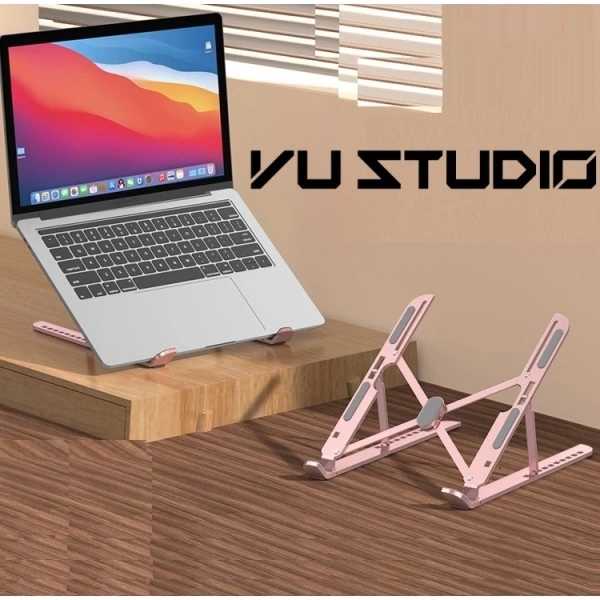 Những chi tiết nhỏ của giá đỡ gấp gọn cho laptop khiến bạn chỉ nhận ra khi cổ vai gáy bắt đầu đau.
