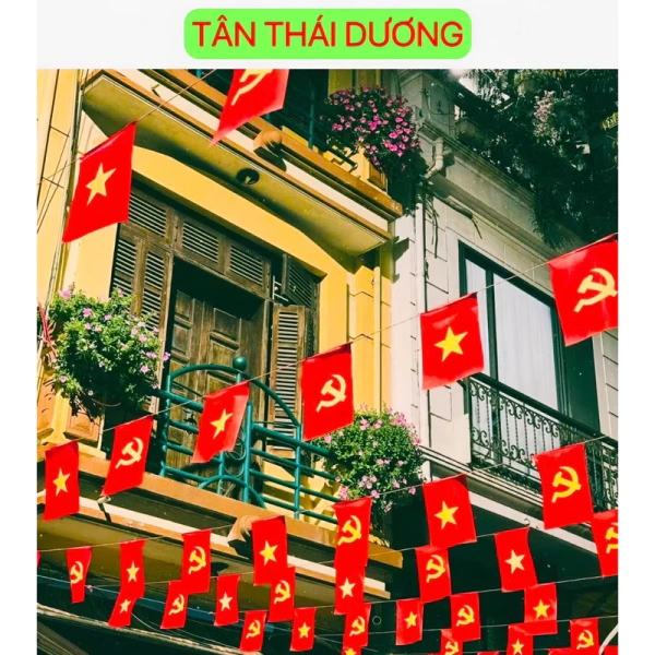 Những chi tiết nhỏ khi treo cờ dây trong ngày Tết mà ít người để ý