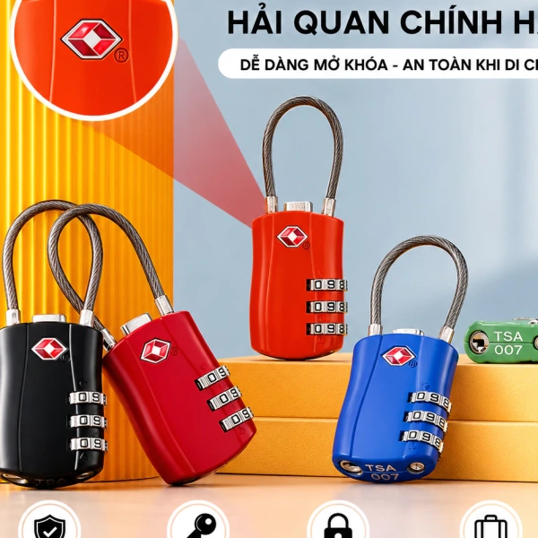 Những chi tiết nhỏ trên ổ khóa vali mini chuẩn TSA mà người du lịch thường bỏ qua cho tới khi cần gấp