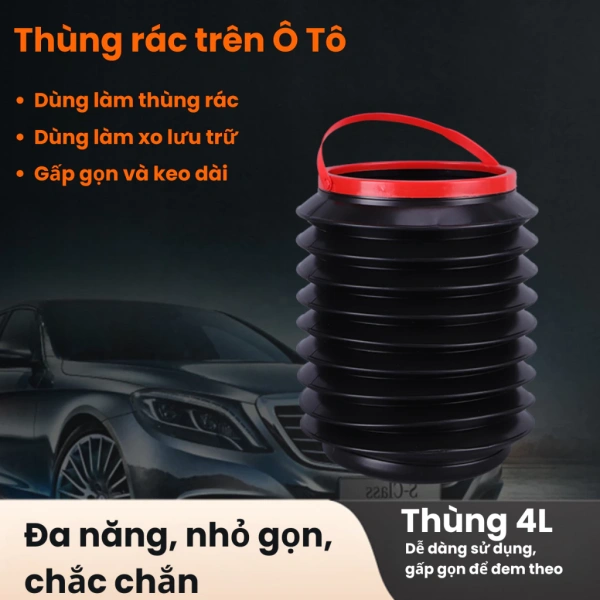 Những chi tiết nhỏ trong thiết kế thùng rác gấp gọn mà hầu hết người lái xe không để ý cho đến khi gây phiền toái