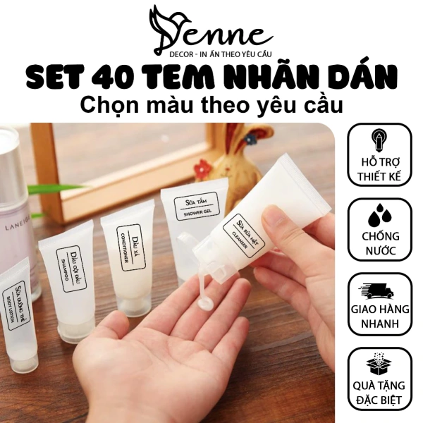 Những chi tiết nhỏ trong việc dán nhãn tuýp chiết du lịch mà hầu hết người dùng bỏ qua