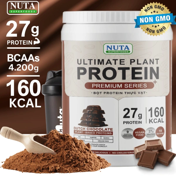 Những điều bất ngờ khi bột protein thực vật thuần hòa tan trong sinh tố buổi sáng