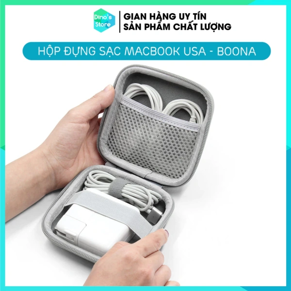 Những điều bất ngờ về lợi ích thực sự của hộp đựng phụ kiện chống nước khi bảo vệ cáp sạc Macbook.