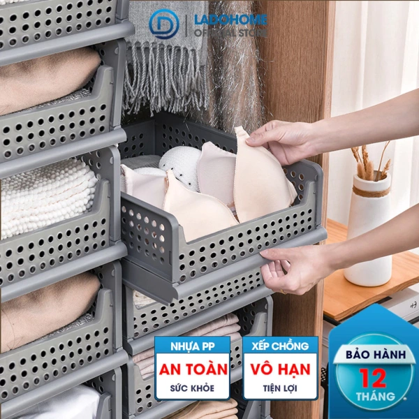 Những góc quên lãng trong căn nhà chỉ được giải quyết khi sử dụng hộp lưu trữ gấp gọn, xếp chồng đa năng