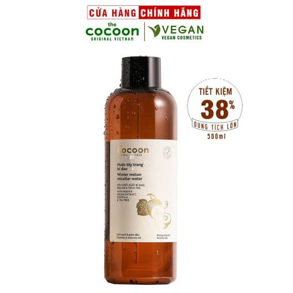 Nước tẩy trang 500ml dành cho da dầu, da mụn mang lại cảm giác da sạch nhẹ nhàng mà ít người ngờ tới