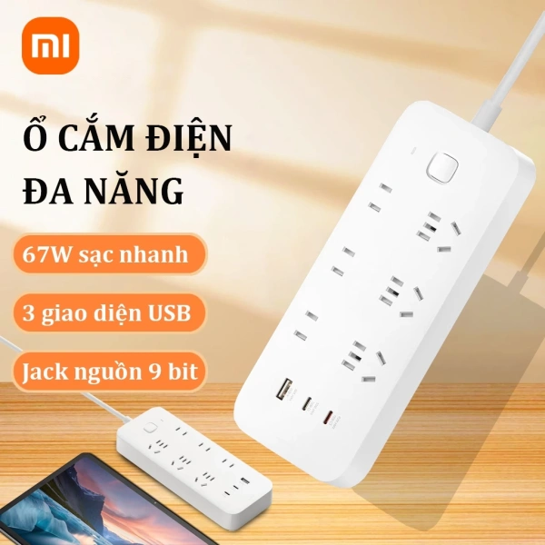 Ổ cắm điện du lịch đa năng có cổng USB sạc nhanh: Khi sự tiện lợi không như mong đợi trong chuyến công tác