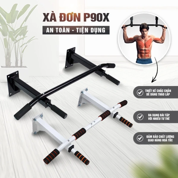 Phòng ngủ chật chội bỗng trở thành góc luyện tập khi lắp xà đơn treo tường đa năng
