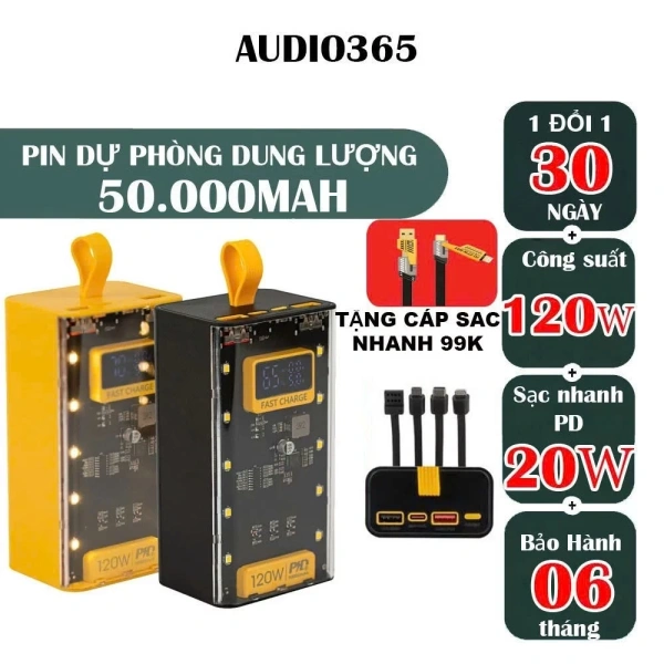 Pin sạc dự phòng dung lượng cao: Khi kích thước vượt mong đợi làm thay đổi thói quen mang theo đồ