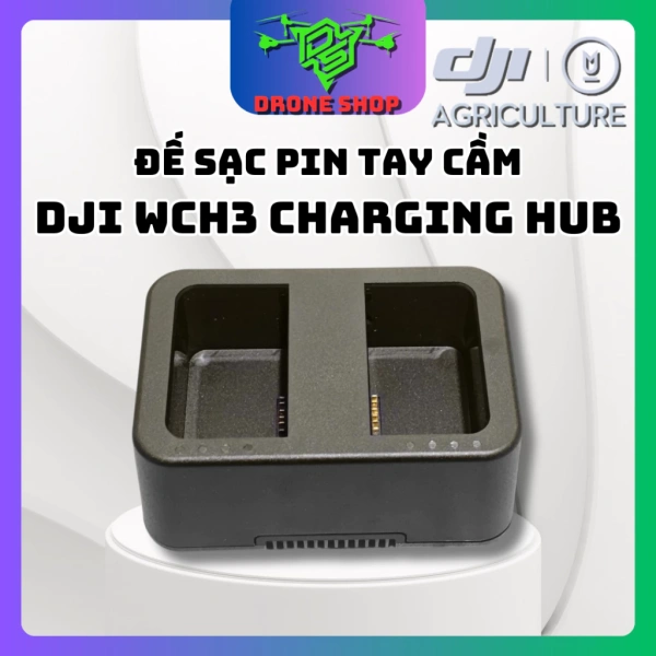 Sạc đồng thời toàn bộ pin tay cầm máy bay nông nghiệp thực sự rút ngắn thời gian chờ giữa các lượt bay