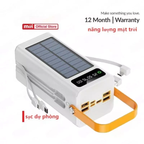 Sạc năng lượng mặt trời 80.000 mAh, công suất 120 W và đèn LED: Khi sức mạnh vượt trội lại khiến balo trở nên nặng nề