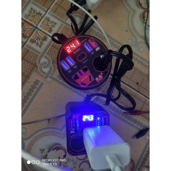 Sạc nhanh type C trong ô tô: Khi nguồn 12V và 24V không đồng bộ làm chậm quá trình sạc
