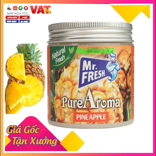 Sáp thơm phòng khử mùi hương dứa giúp giảm cảm giác say xe, nhưng hương thơm không kéo dài như mong đợi