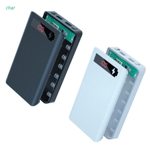 Sắp xếp pin sạc dự phòng trong hộp 6 ngăn giúp tránh mất thời gian tìm kiếm trong những phút quyết định