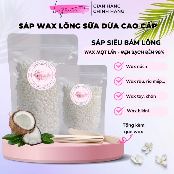 Sau lần đầu thử sáp wax lông nóng hương sữa dừa, bất ngờ da cảm nhận độ mềm mịn kéo dài hơn mong đợi