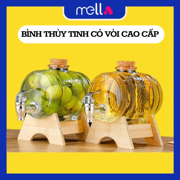 Sau một tháng dùng bình thủy tinh có vòi và chân gỗ, mùi nước thay đổi khiến người dùng ngạc nhiên