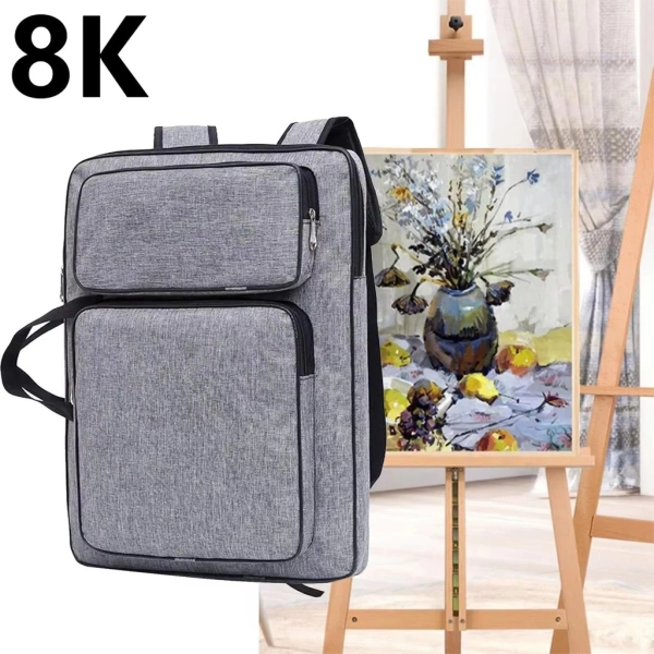Sau một tháng dùng túi vẽ nylon chống thấm kích thước lớn, việc sắp xếp bút chì vẫn là bất ngờ khó chịu