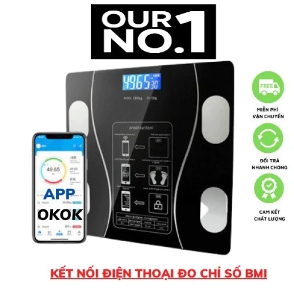 Sự bất ngờ khi cân sức khỏe tích hợp sạc thông minh làm giảm bớt các dây sạc trong nhà