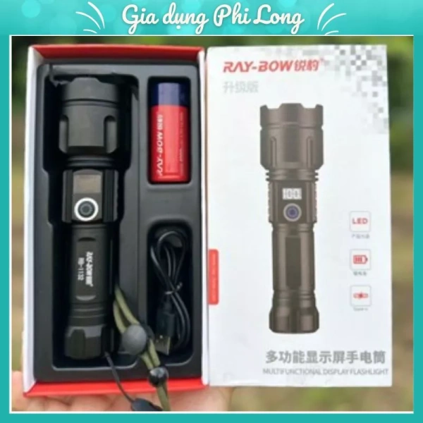 Sự bất ngờ khi chế độ sạc ngược của đèn pin cầm tay ngầm tiêu thụ năng lượng điện thoại trong những khoảnh khắc tối tăm.