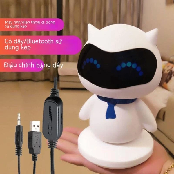 Sự bất ngờ khi loa mini có dây USB Bluetooth làm giảm chất lượng âm thanh trong phòng làm việc nhỏ