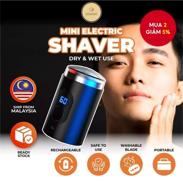 Sự bất ngờ khi màn hình kỹ thuật số của máy cạo râu điện mini bộc lộ những hạn chế chưa từng nghĩ tới