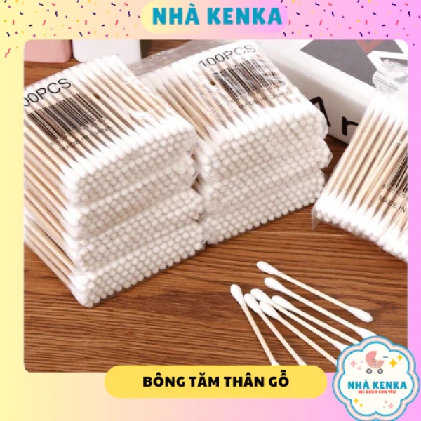 Sự bất ngờ khi nhận ra túi bông 100 % gỗ không chỉ thân thiện môi trường mà còn ảnh hưởng tới độ sạch của tai và mũi.
