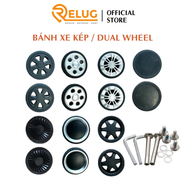 Sự bất ngờ khi phát hiện rằng độ ổn định của bánh xe kép vali phụ thuộc vào kích thước trục tán đi kèm