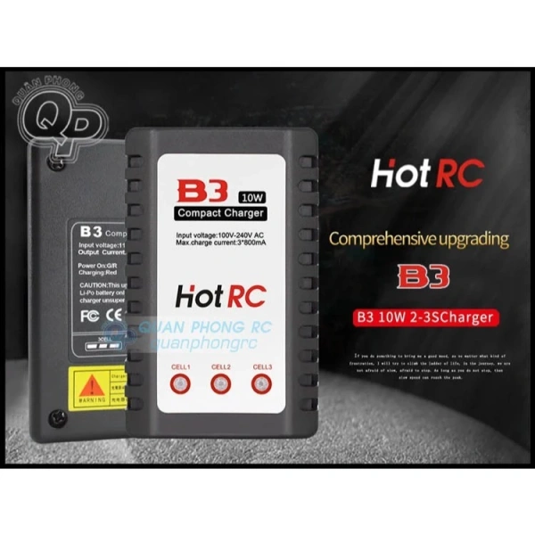 Sự bất ngờ khi tốc độ sạc nhanh cho pin máy bay RC 2‑3S không như mong đợi