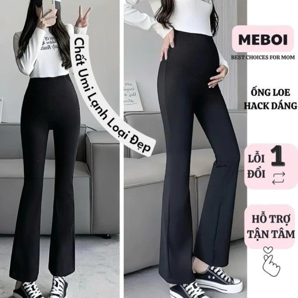 Sự khác biệt giữa kỳ vọng “mát mẻ cả bốn mùa” và cảm giác thực tế khi mặc quần bầu ống loe vải co giãn