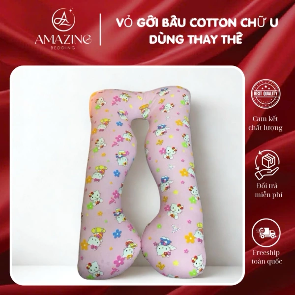 Sự khác biệt khi thay vỏ gối bầu chữ U bằng cotton: cảm giác thoải mái bất ngờ sau vài tuần