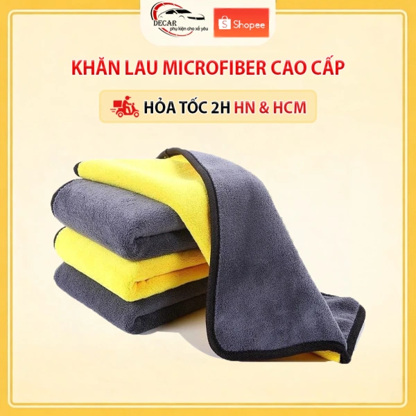 Sự khác biệt mà hầu hết lái xe bỏ lỡ khi chuyển sang dùng khăn lau microfiber đa lớp cho ô tô và xe máy.