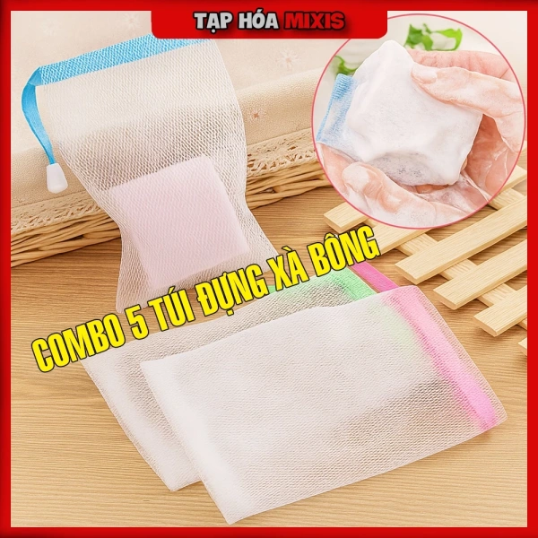 Sự ngạc nhiên khi khám phá rằng túi lưới tạo bọt hai lớp không giảm lượng xà phòng như mong đợi