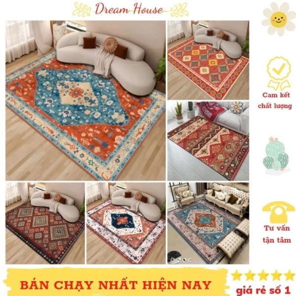 Sự ngạc nhiên khi thảm trải sàn 5D tạo điểm nhấn sang trọng nhưng lại khiến việc hút bụi trở nên khó khăn hơn.