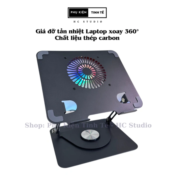 Sự ổn định nhiệt mà giá đỡ tản nhiệt laptop thép mang lại, nhưng lại giới hạn không gian sắp xếp bàn làm việc
