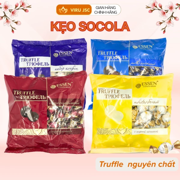Sự thật bất ngờ khi bánh kẹo Tết socola truffle tan chảy trong miệng nhưng bảo quản lâu lại làm vị ngọt dần phai.