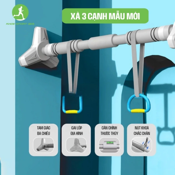 Sự thật bất ngờ khi lắp xà treo tường đa năng: độ dài có thể điều chỉnh nhưng không phải mọi góc phòng đều phù hợp