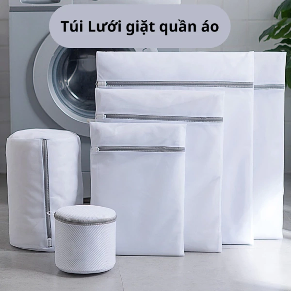 Sự thật ít người biết: túi lưới giặt đồ có thể làm quần áo bị biến dạng sau vòng giặt kéo dài.